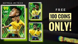 How to get Epic Neymar Jr + Romario from Brazil 🇧🇷 pack efootball 24 mobile