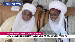 Governor Masari Inaugurates Zamfara House Of Assembly Complex