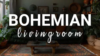 Bohemian Rhapsody: Immersive Living Room Designs for the Wild at Heart