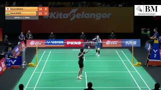 Anmol kharb 🇮🇳 v/s 🇯🇵 Natsuki Nidaira | Badminton Asia Team Championship 2024 | Semifinals