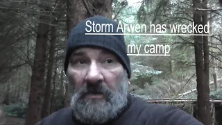 Storm Arwen wrecked my camp