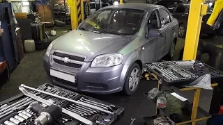 Замена сцепления Шевроле Авео | Chevrolet Aveo