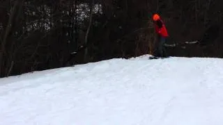 Sledding with some struggles