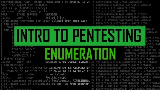 Introduction To Pentesting - Enumeration