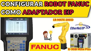 🔵✅CONFIGURAR ROBOT FANUC COMO ADAPTADOR DE ETHERNET IP