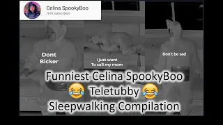 Funniest Celina SpookyBoo 👻 Teletubby Sleepwalking Compilation 🤣