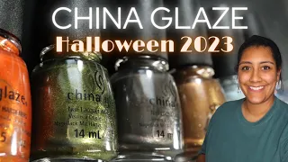 China Glaze Serpentine | Halloween 2023 | Nail Polish Swatch, Review, and Comparisons