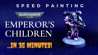 Speed Painting: Emperor's Children (In 35 Minutes)