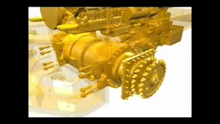 Caterpillar Grader 3D Animation CAT