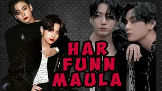 Har Funn Maula - Taekook Hindi FMV || Taekook Hindi Song Edits || Taekook || Kookv
