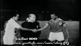Canal 100 - Benfica 2 x 5 Santos - Final Mundial Interclubes - 2 jogo - 1962