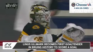 VA Hero Of The Week: Linus Ullmark Makes Bruins History