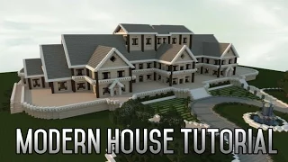 Minecraft Insane Modern House Tutorial Part 18 Xbox/PC 2015