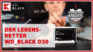 Die WD_Black D30 rettet den Kaufland Hangry Knights das Leben!