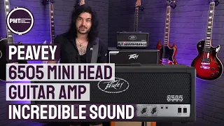 Peavey 6505 MH Mini Guitar Amp Head - 20 Watts Of Power In An Incredible Mini Metal Amp