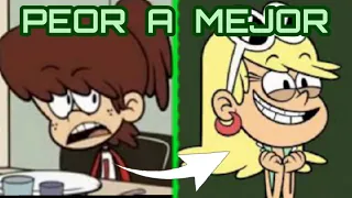 DEL PEOR A MEJOR HERMANA LOUD (THE LOUD HOUSE)