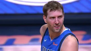 Dirk Nowitzki in tears after seeing Mavericks tribute video