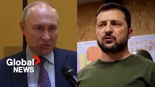 Putin claims West made Zelenskyy Ukrainian leader to mask "glorification of Nazism"