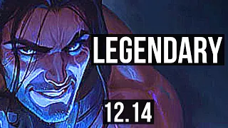 SYLAS vs DIANA (MID) | 10/1/8, 68% winrate, Legendary | KR Master | 12.14