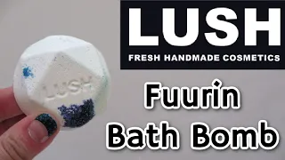 LUSH Fuurin IPPUKU RYO Japanese Bath Bomb DEMO