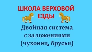 Двойная система с заложениями чухонец брусья