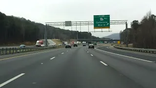 Interstate 75 - Georgia (Exits 290 to 283) southbound