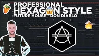 🔥 FREE Professional HEXAGON Style FLP - FUTURE HOUSE Like DON DIABLO