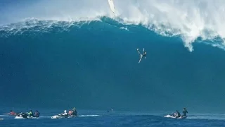 Surfer Attempts To Take on ‘Jaws’ Wave, Gets Swallowed Up by The Waves