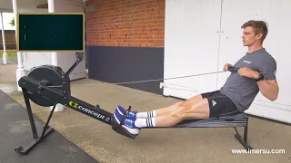 The fundamental Rowing Technique & Warm-up with Tom George