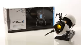 Portal 2 Miniature Replica Portal Gun from ThinkGeek