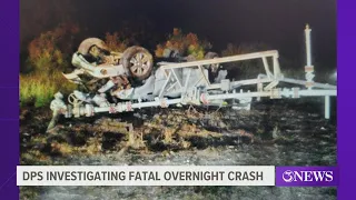 DPS investigates fatal overnight crash in Brooks County