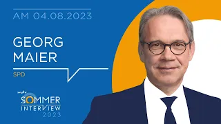 Sommerinterview 2023 mit Georg Maier (SPD) | MDR THÜRINGEN | MDR