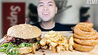 ASMR MIXED PINOY GUY TRIES DENNY'S FOR THE FIRST TIME! LOVE KO TO (NO TALKING) EATING SOUNDS MUKBANG