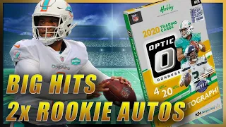 TWO ROOKIE AUTO & MULTIPLE RATED ROOKIE HITS! | 2020 OPTIC FOOTBALL FOTL