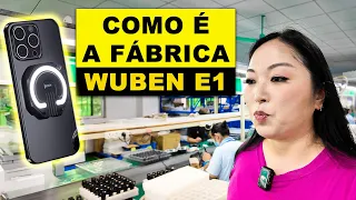 Como é a Melhor Fábrica de lanternas da China - Wuben E1