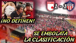 DESDE LA TRIBUNA SANTA FE vs JUNIOR (1-1) Liga BetPlay Dimayor 2021-II | Fecha 18