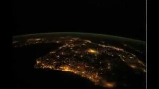 ISS: Spain to Germany at Night (2012.03.30) [1080p] [3D converted]