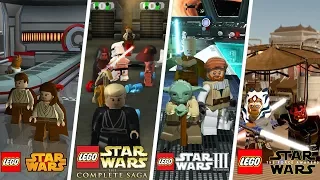 Эволюция открытого мира в видеоиграх LEGO Star Wars