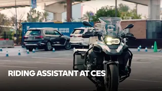 BMW Motorrad Riding Assistant at CES
