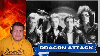 MY FIRST TIME HEARING Queen - Dragon Attack (Official Lyric Video) || REACTION