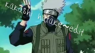 kakashi hatake~edit~the hokage who lost his family