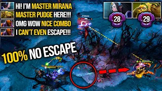 EPIC COMBO HOOK + ARROW 100% NO ESCAPE BY MASTER PUDGE FT MASTER MIRANA | Pudge Official