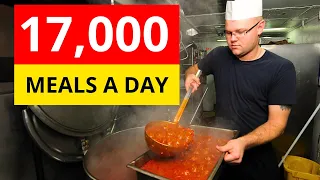 How Do You Make 17,000 MEALS A Day For 5,000 Navy Sailors On Aircraft Carriers?