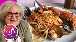 Seafood Pasta Recipe | Spaghetti, Mussels, Clams, Calamari, Shrimp