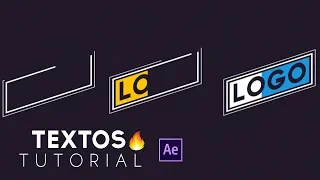 Animación de Textos y Formas After Effects Tutorial