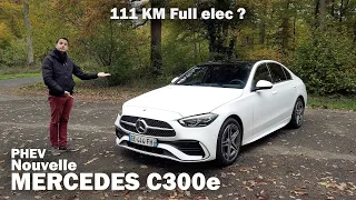 Nouvelle Mercedes C300e - L'Hybride avec plus de 100Km Electrique !