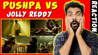 Pushpa vs Jolly Reddy Fight Scene REACTION | Allu Arjun, Sukumar | Jali Reddy Theatre Scene Response