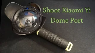 Shoot Underwater Dome Port For Xiaomi Yi Camera Unboxing / First Impressions