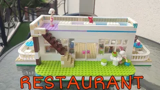 Lego Friends - Restaurant - Moc