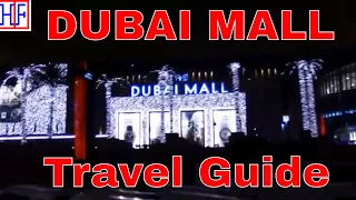 The Dubai Mall, Dubai Aquarium, Dubai Fountain and Dubai Ice Rink 🇦🇪 | Dubai Travel Guide - Ep#8